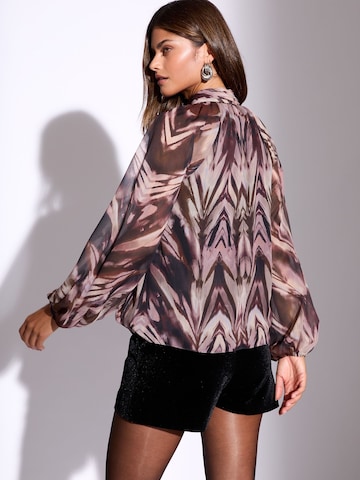 Lipsy Bluse in Braun