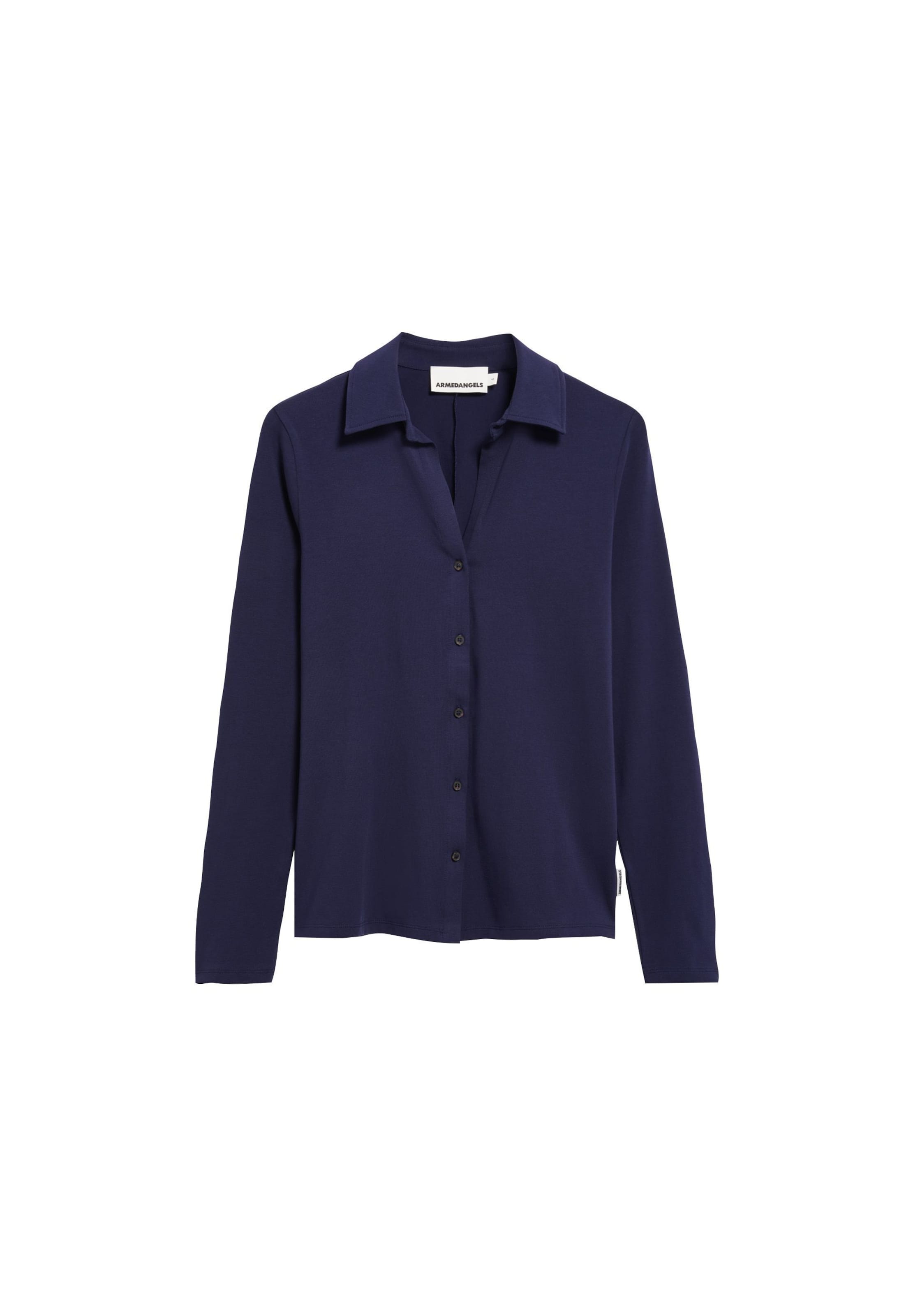 ARMEDANGELS Blouse in Blauw: voorkant