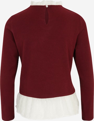 JDY Petite Shirt 'TONSY' in Rood