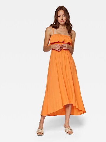 Mavi Summer Dress in Orange: front