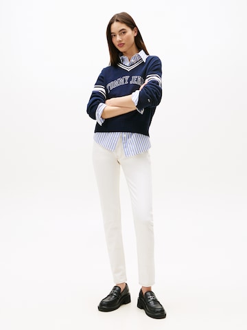 Tommy Jeans - Slimfit Vaquero en blanco