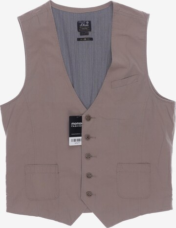 s.Oliver Vest in L in Beige: front