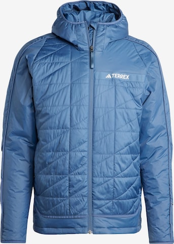 ADIDAS TERREX Athletic Jacket 'Multi Insulation' in Blue: front