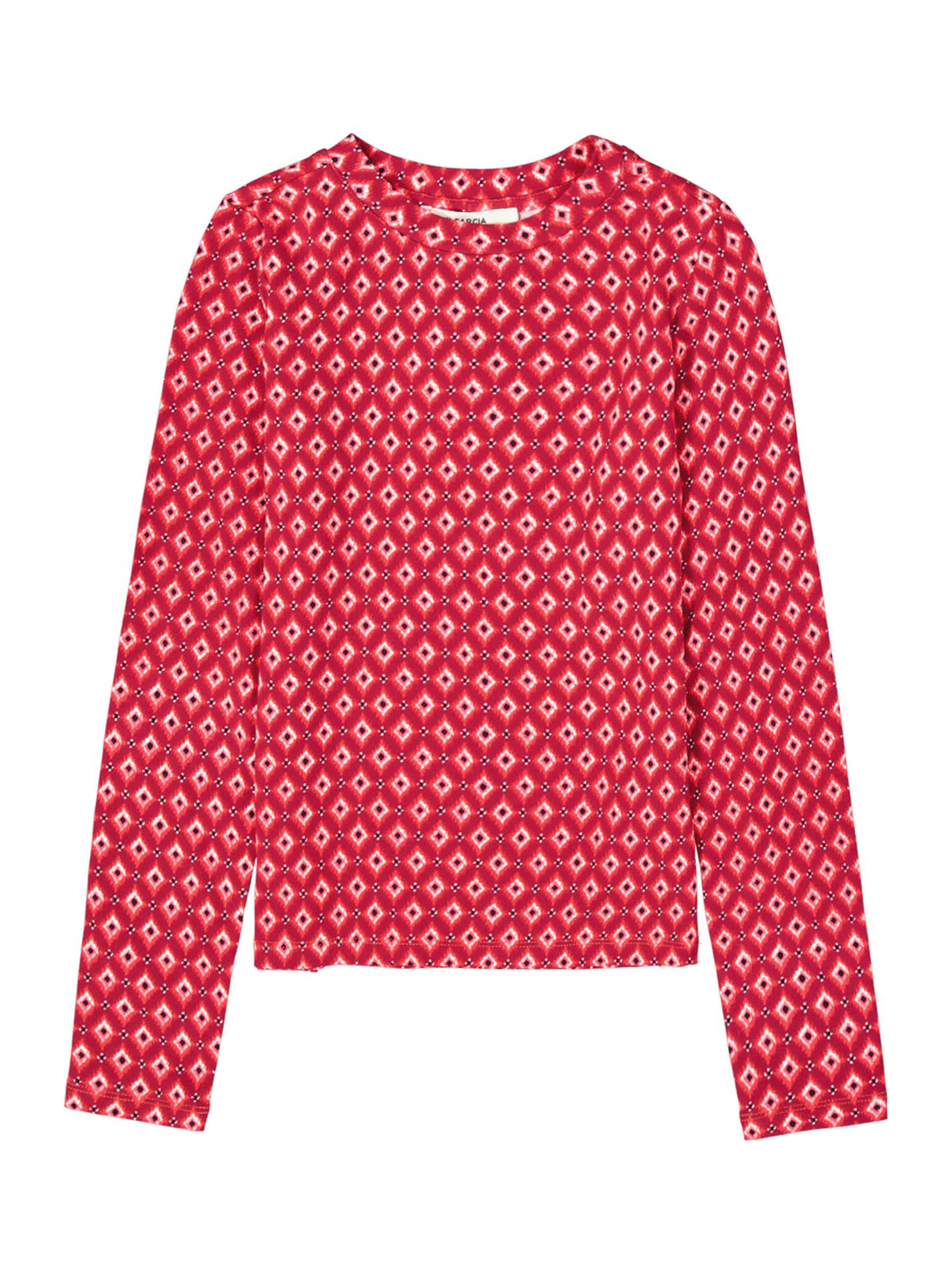 GARCIA Тениска в червено: отпред