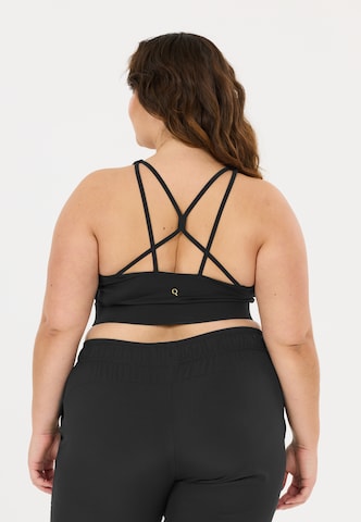 Q by Endurance Medium Support Sports bra 'Thalia V2' in Black
