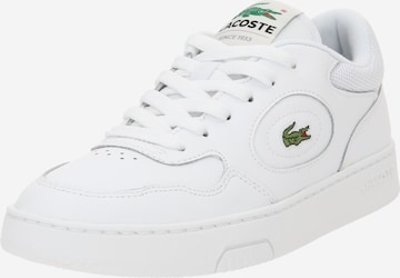LACOSTE Sneaker low 'Lineset' i hvid: forside