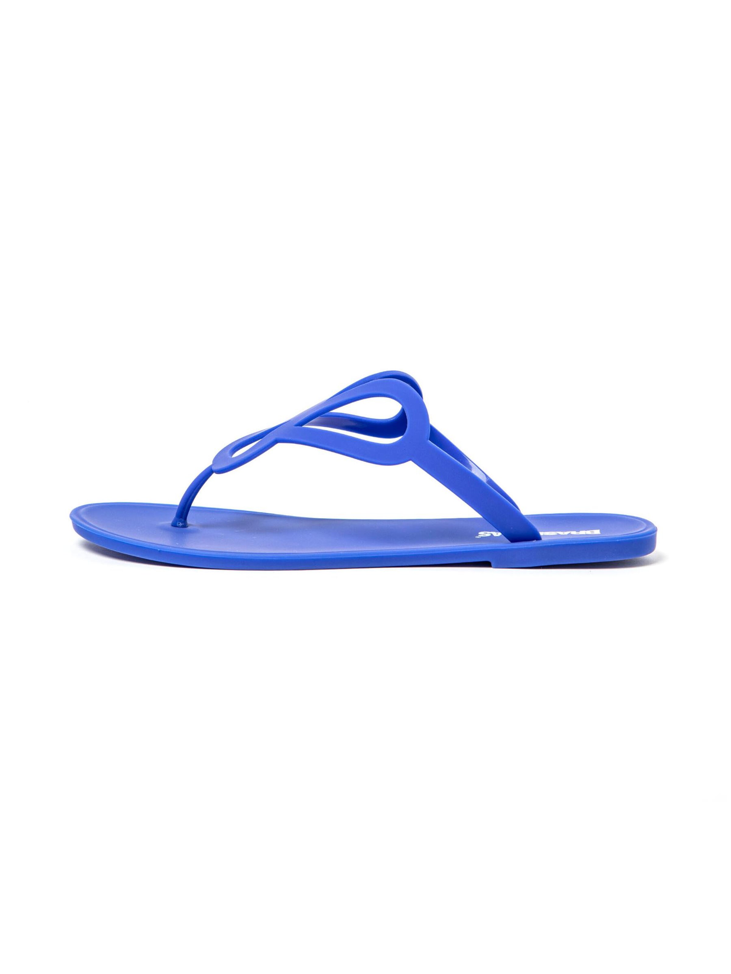 Brasileras Strand-/Badeschuh 'Petra' in royalblau, Produktansicht