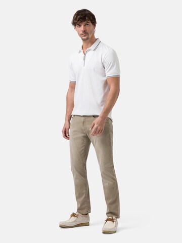 PIERRE CARDIN Regular Jeans 'Lyon' in Beige