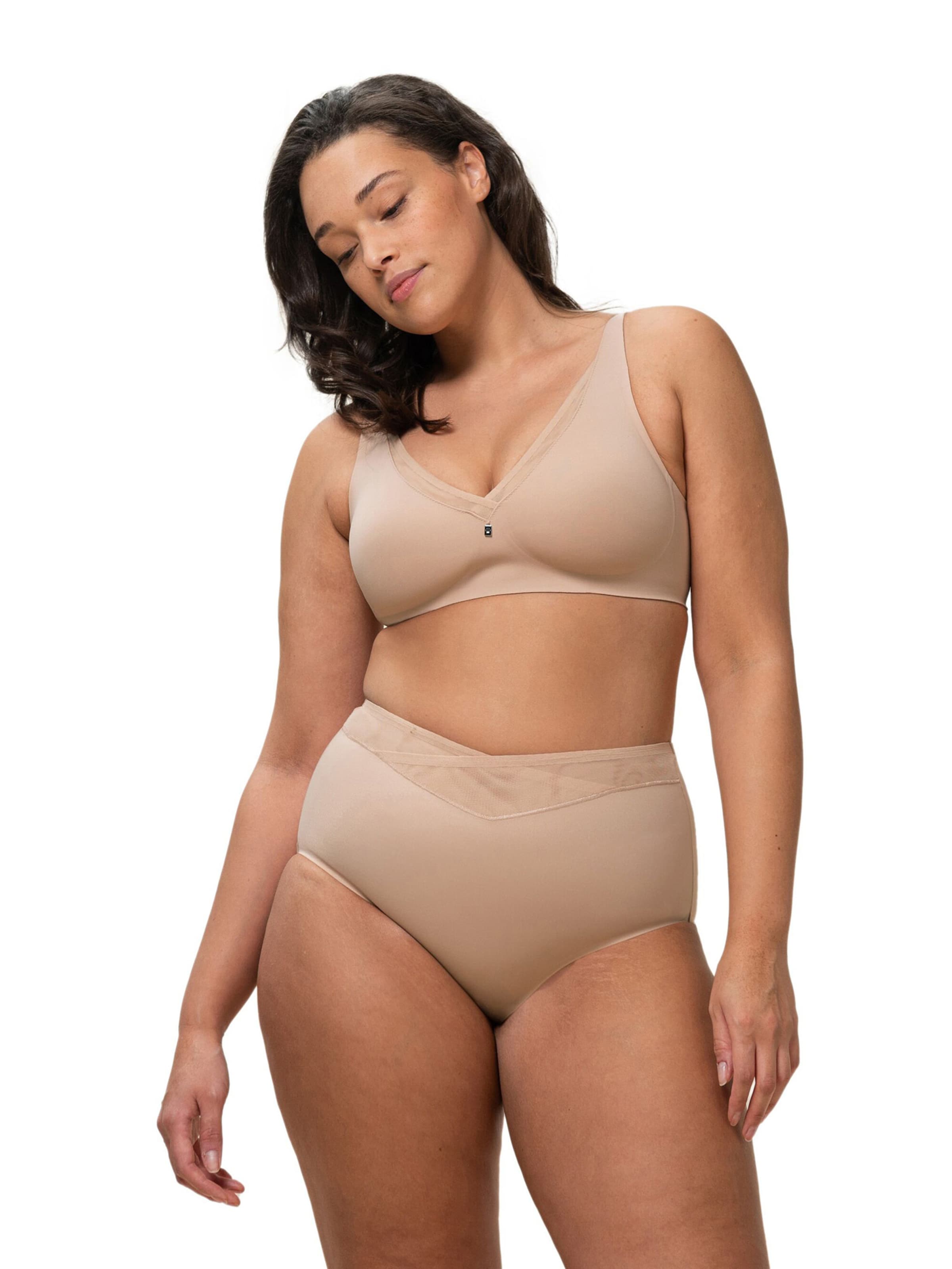 TRIUMPH Bügelloser BH ' True Shape Sensation ' in Beige: Vorderseite