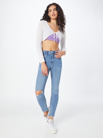 Tally Weijl Skinny Kavbojke | modra barva