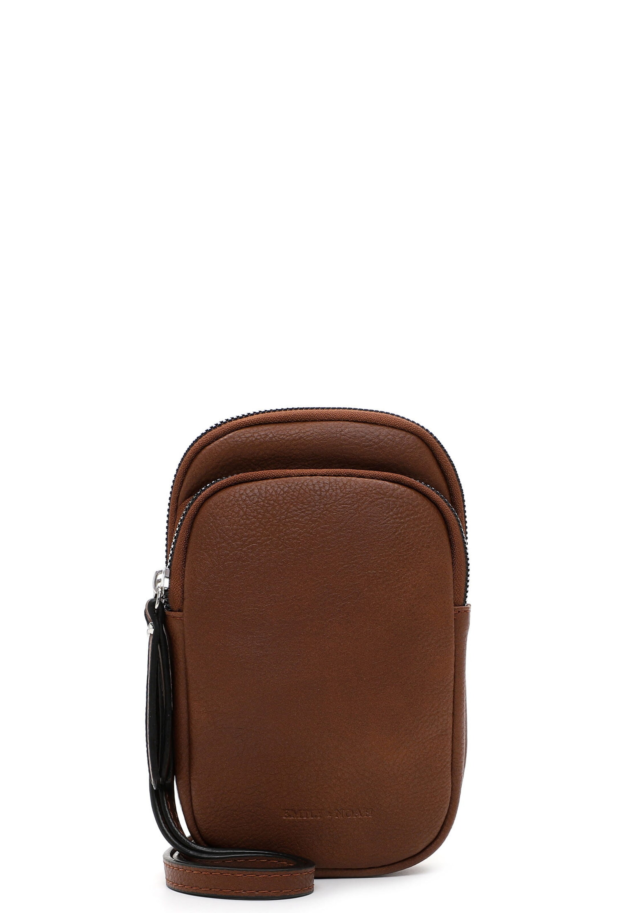Emily & Noah Skuldertaske 'Emma' i brun: forside