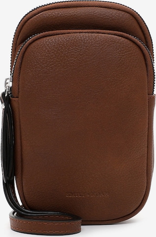 Emily & Noah Crossbody Bag 'Emma' in Brown: front