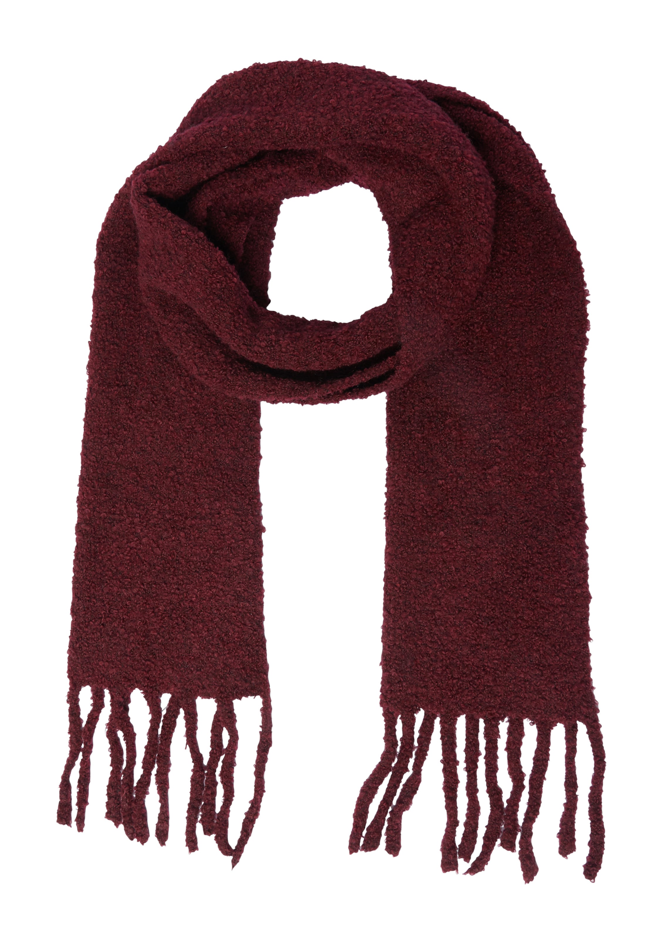 s.Oliver Écharpe en bordeaux, Vue avec produit