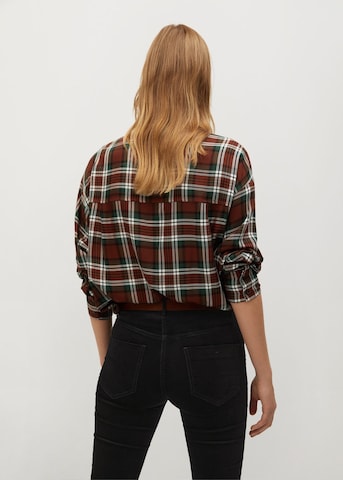MANGO Blouse 'Becky' in Brown