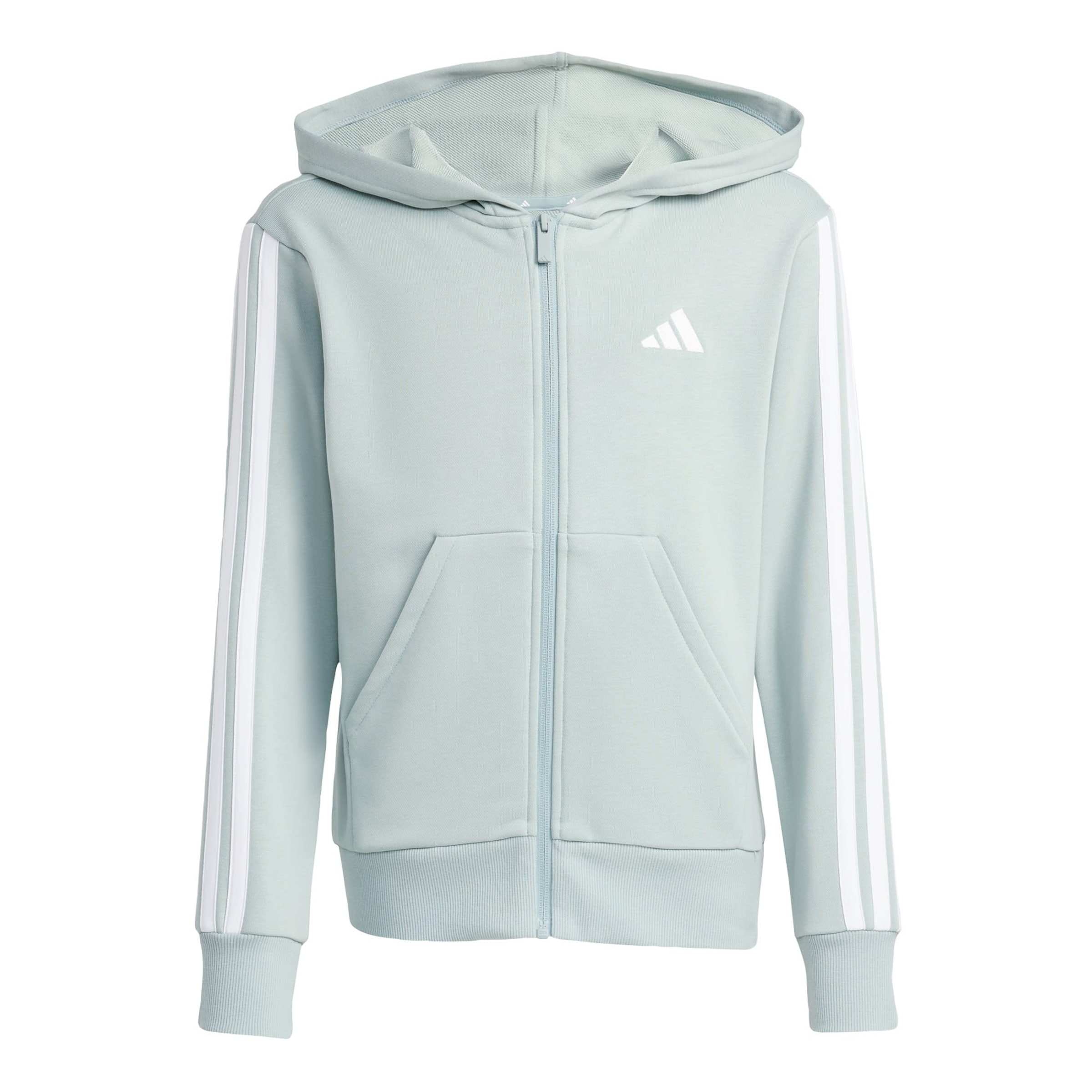 Veste de survêtement 'Essentials' ADIDAS SPORTSWEAR en vert : devant