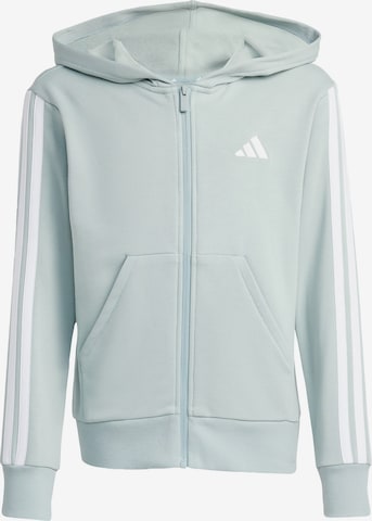 ADIDAS SPORTSWEAR Sportief sweatvest 'Essentials' in Groen: voorkant