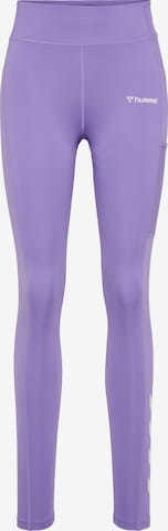 Hummel Workout Pants 'Chipo' in Purple: front