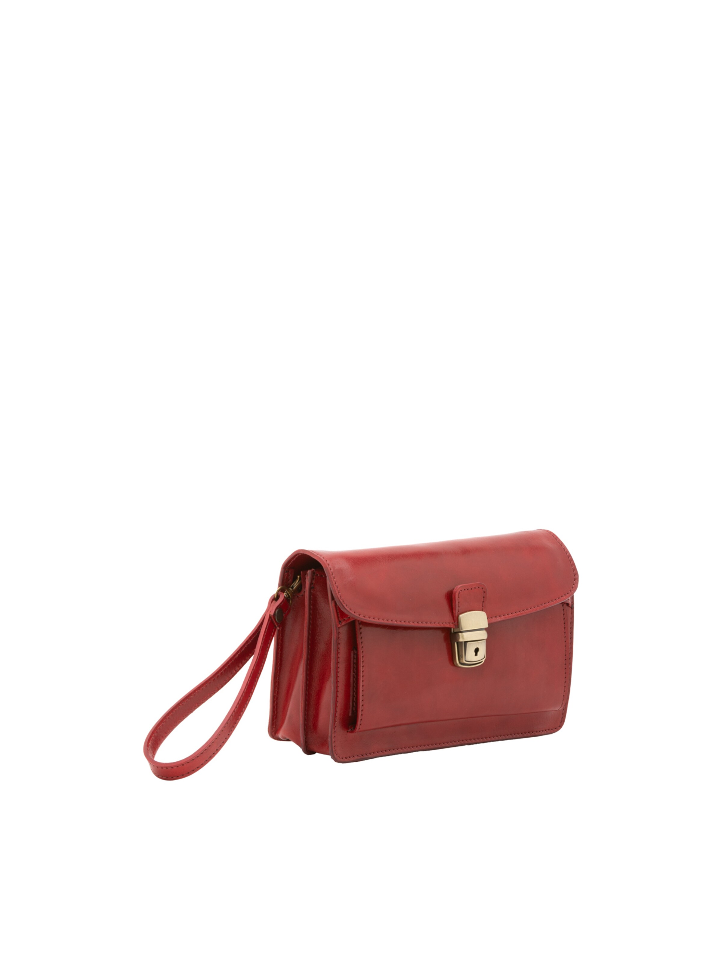 Borsa a tracolla di Viola Castellani in rosso: frontale