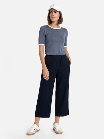 Marie Lund Loosefit Broek in Blauw