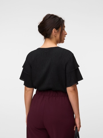 T-shirt 'VMCAmanda' Vero Moda Curve en noir