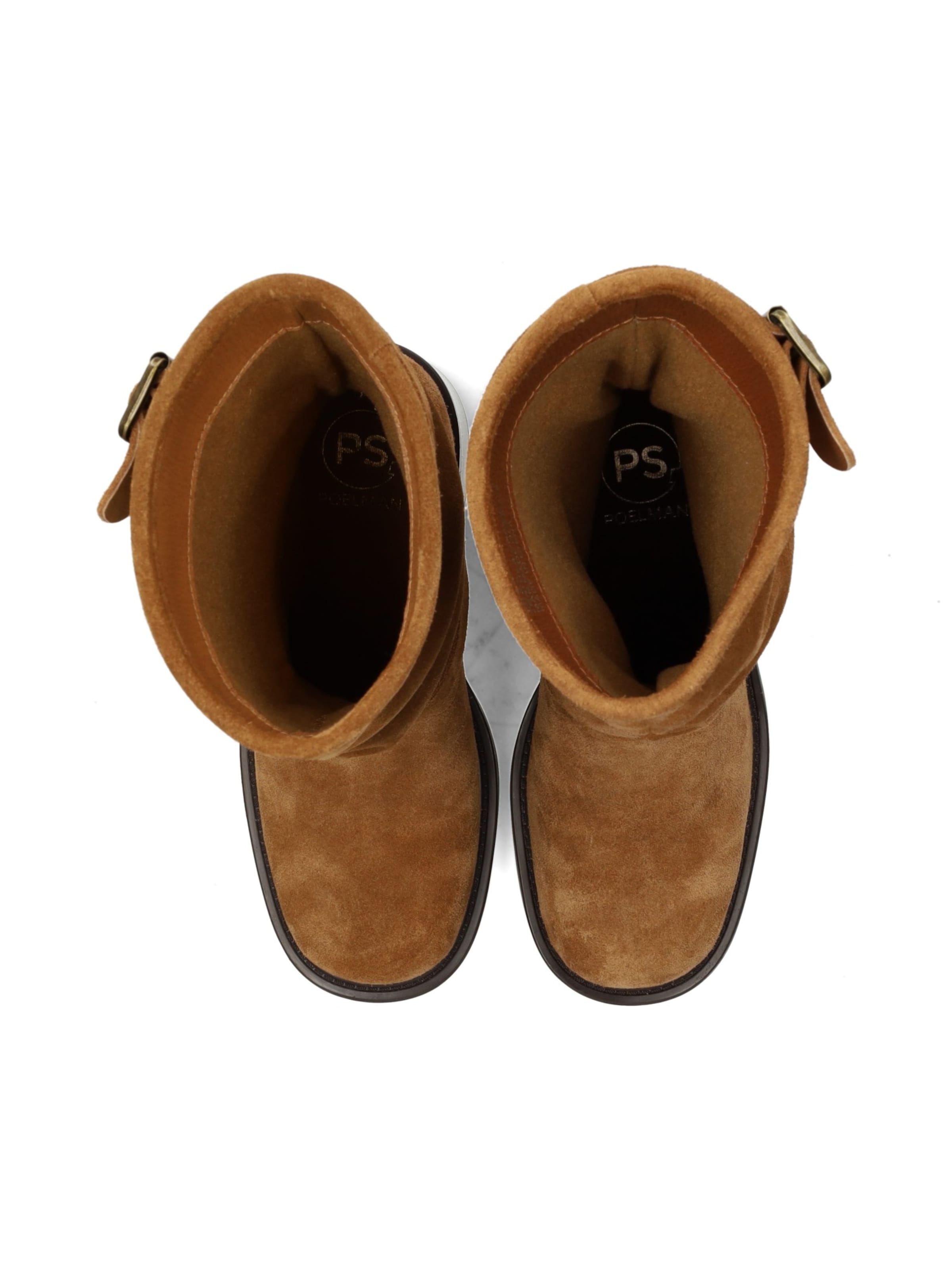 PS Poelman Boots 'Rachel' in Braun