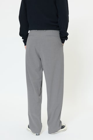 Matinique Loose fit Pleat-front trousers 'MAChino' in Grey