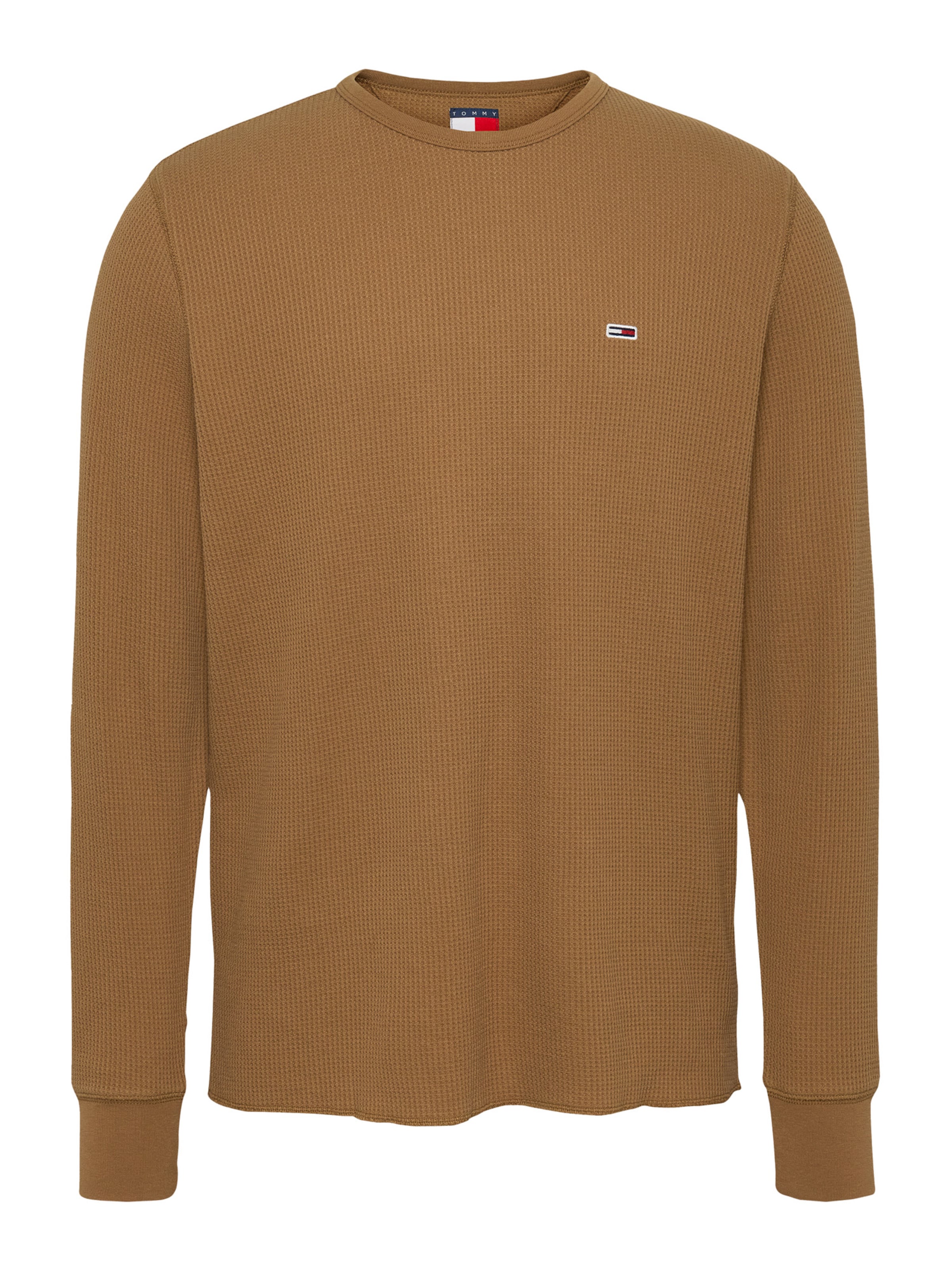 Tommy Jeans Shirt in Beige: voorkant