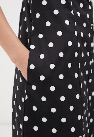 Finn Flare Summer Dress 'Dots' in Black