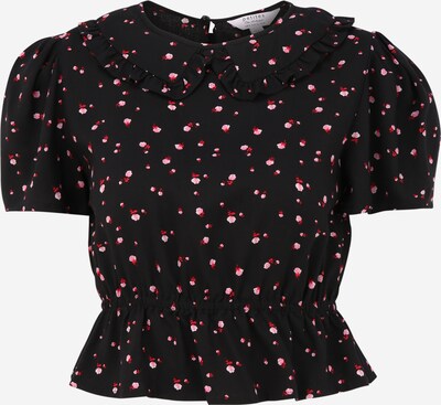 Miss Selfridge Petite Chemisier en rose clair / rouge / noir / blanc, Vue avec produit