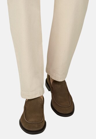 Boggi Milano Mokassin in Braun: Vorderseite