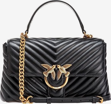 Borsa a mano 'Love Lady Puff Classic Handbag' di PINKO in nero: frontale
