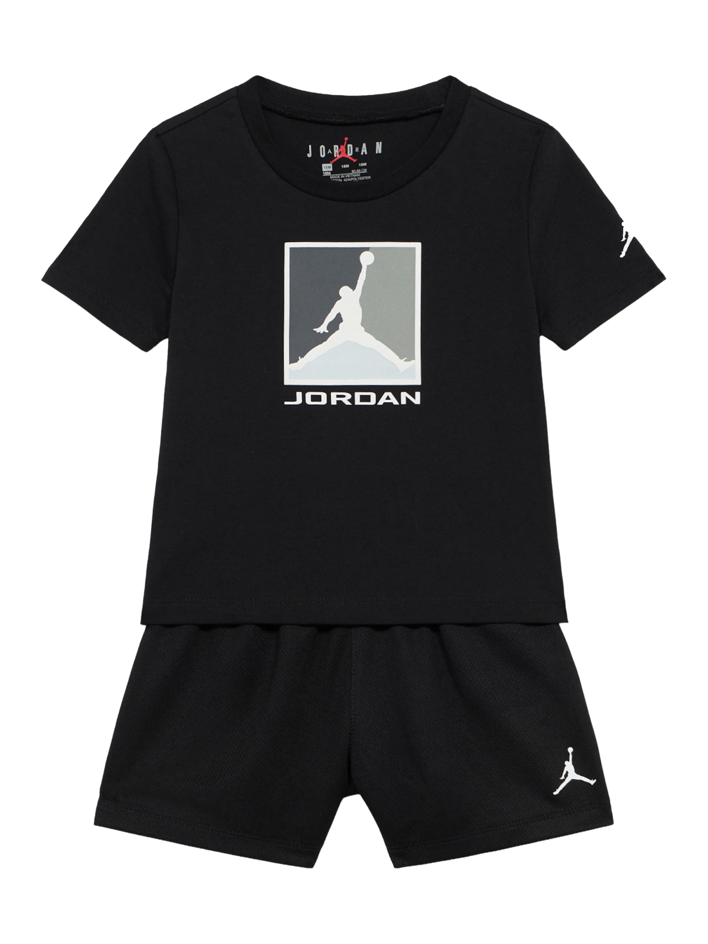 Jordan Szettek 'BRK' - fekete: elől