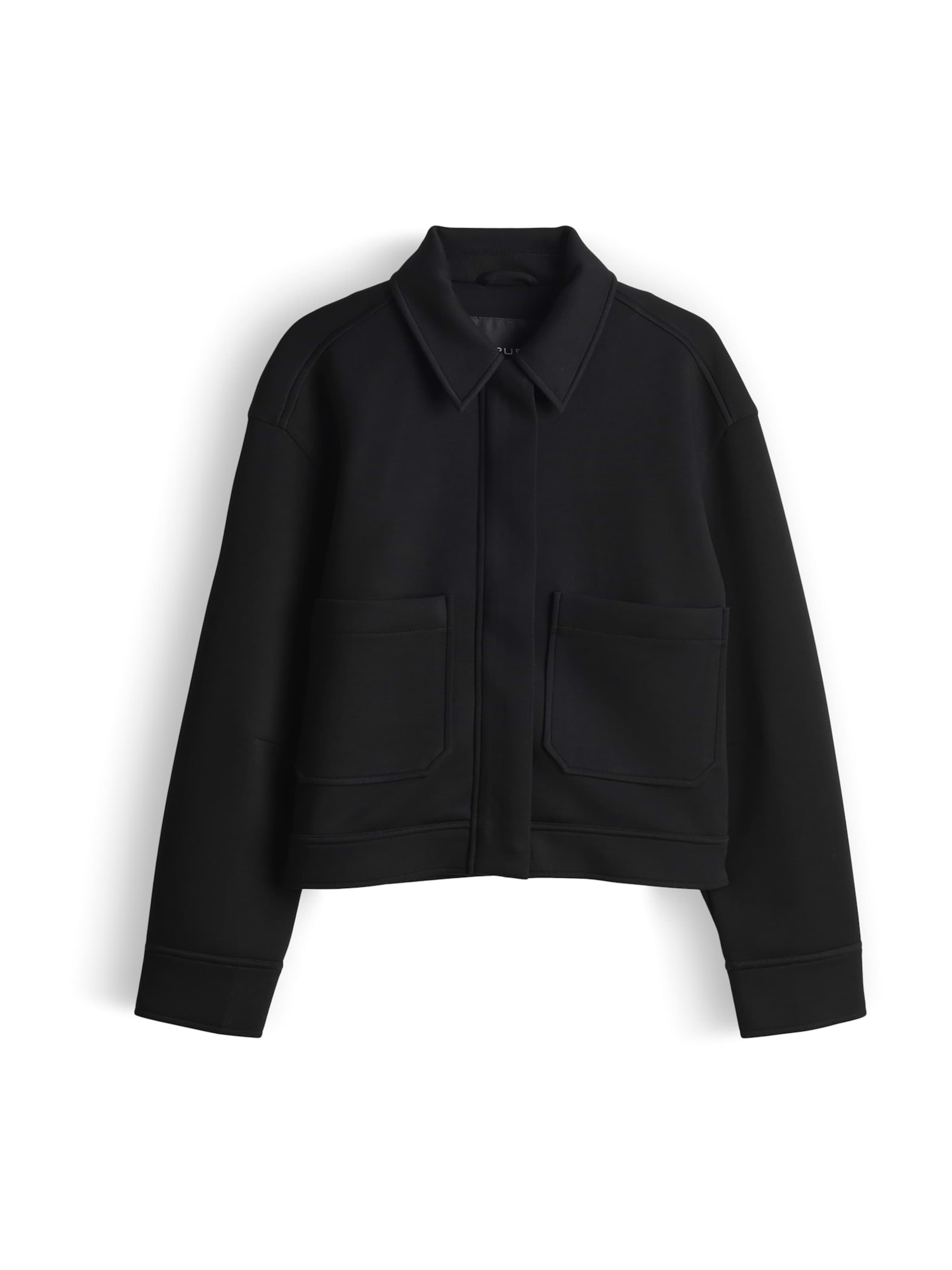 Giacca di mezza stagione 'Jenima' di OPUS in nero: frontale