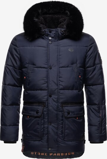 STONE HARBOUR Winter jacket 'Mironoo' in Navy / Black, Item view