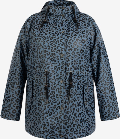 Schmuddelwedda Functionele mantel in de kleur Duifblauw / Zwart, Productweergave