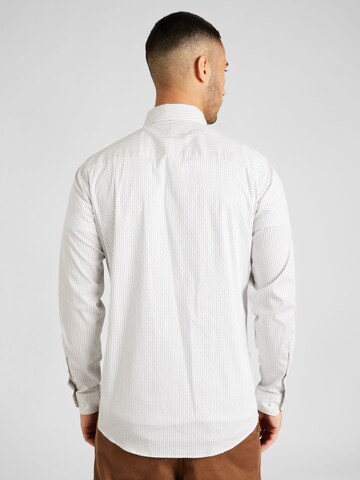 s.Oliver Slim fit Button Up Shirt in White