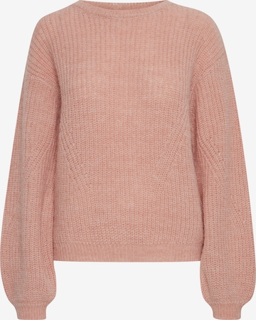PULZ Jeans Pullover 'IRIS' in Pink: Vorderseite