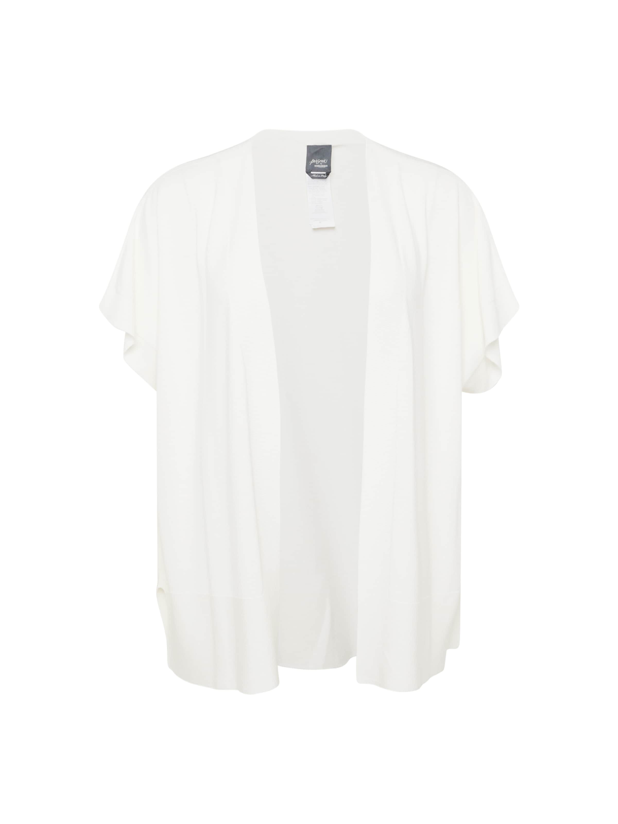 Persona by Marina RinaldiKardigan 'MADRAS' - bijela boja: prednji dio