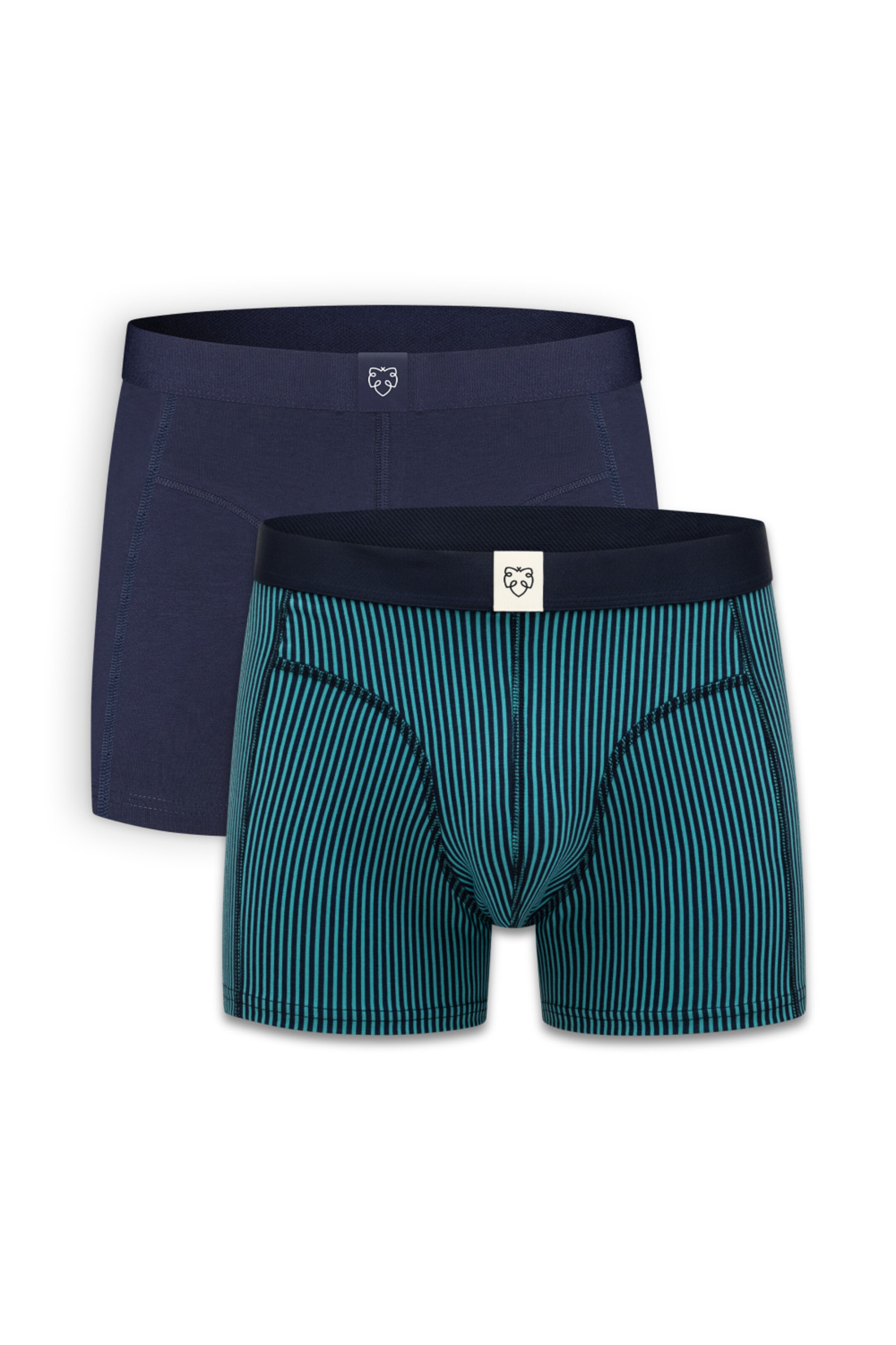 A-dam Boxershorts in Blau: Vorderseite