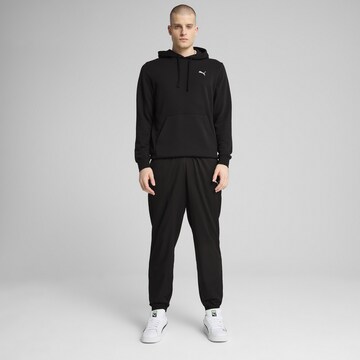 PUMA Tapered Broek 'Essentials' in Zwart