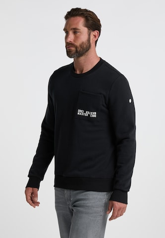 DreiMaster Maritim Sweatshirt in Schwarz