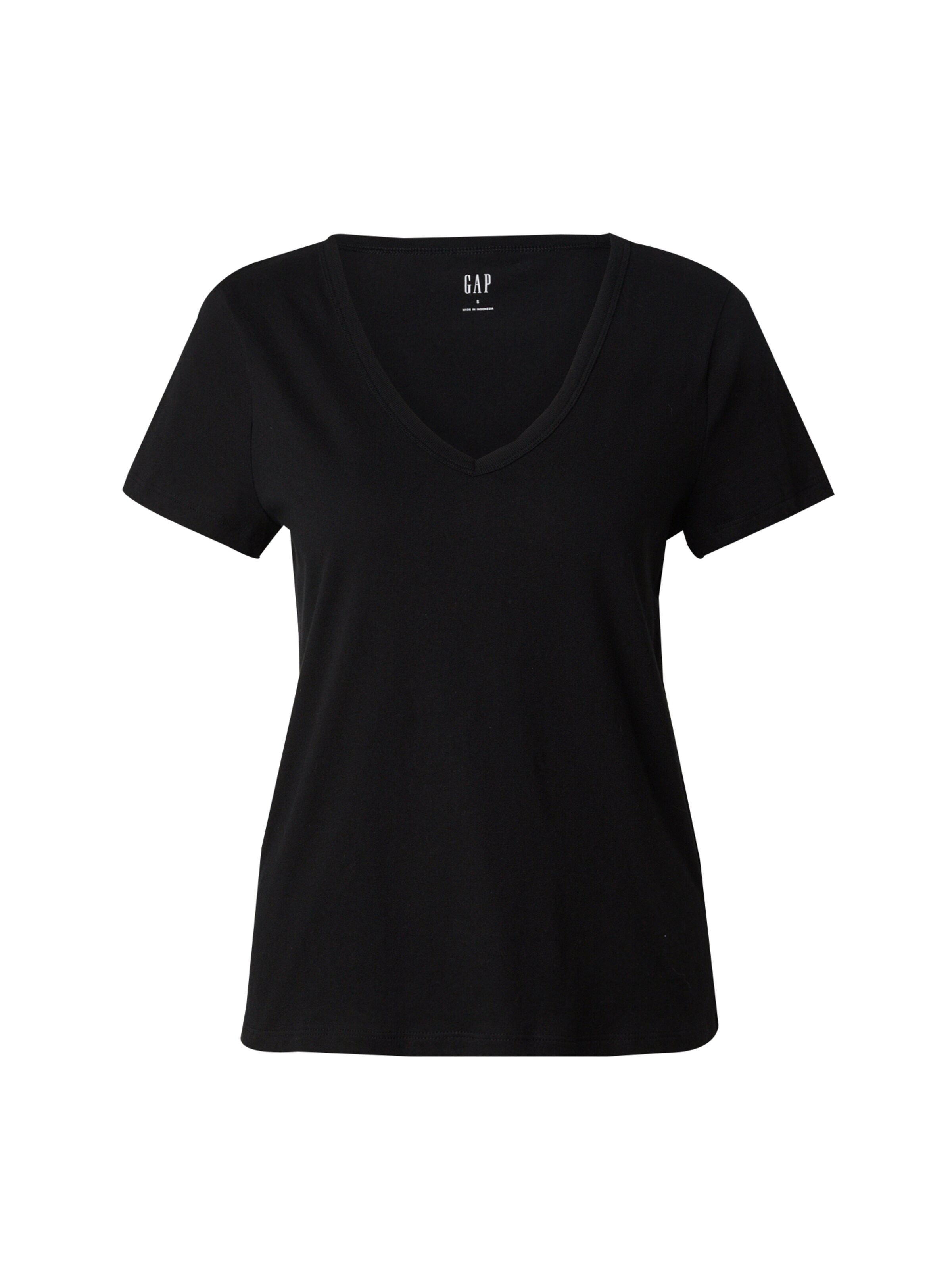 GAP Shirt in Zwart: voorkant