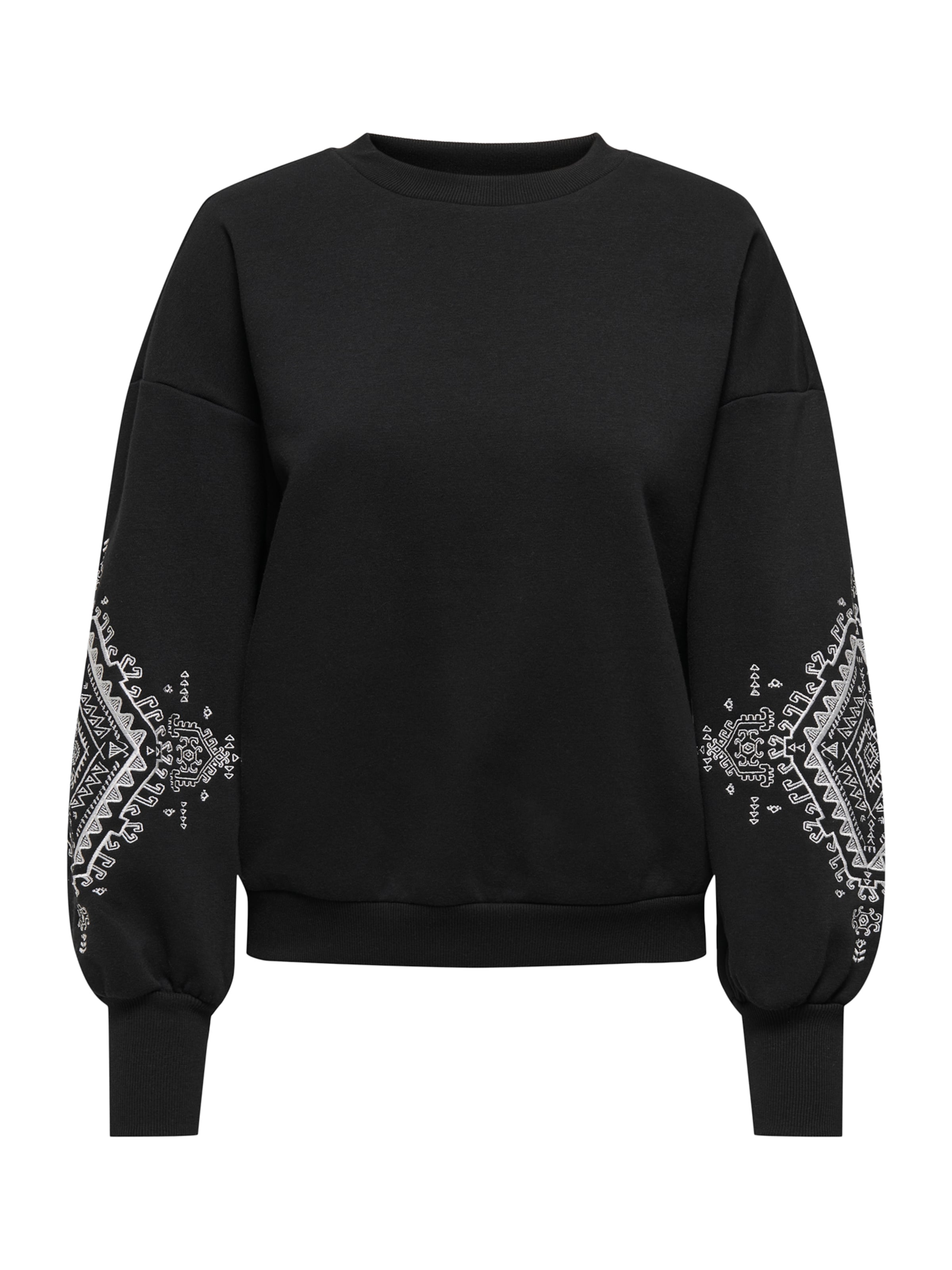 ONLY Sweatshirt 'ONLCally' in Black: front