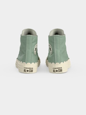 CONVERSE Σνίκερ ψηλό 'CHUCK TAYLOR ALL STAR' σε πράσινο