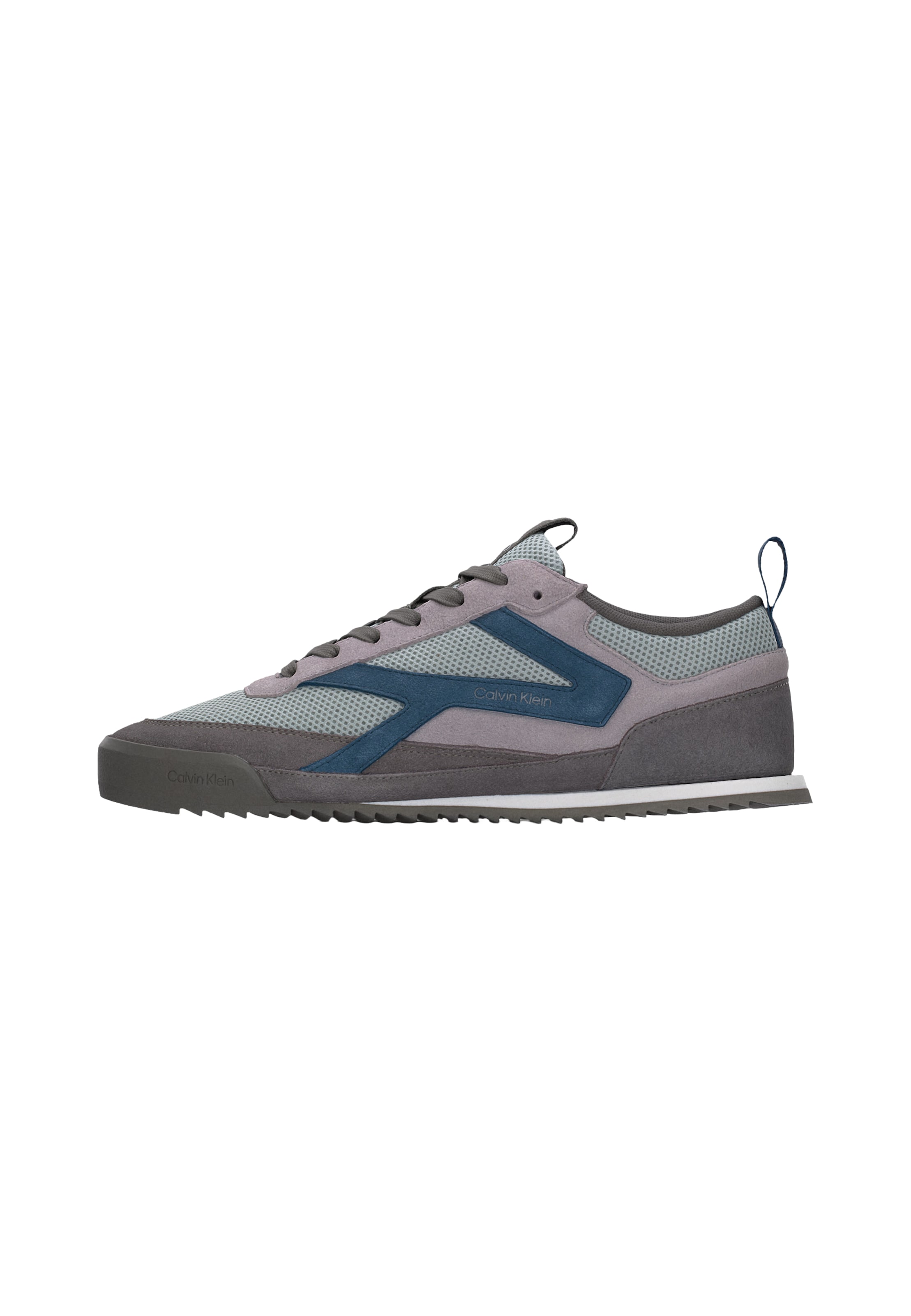 Calvin Klein Platform trainers in Grey: front
