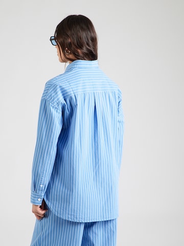 QUIKSILVER Blúzka 'Finvoy' - Modrá