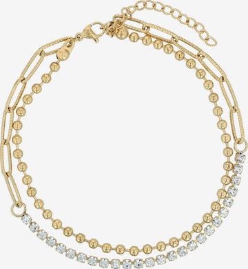 Akzent Fußschmuck 'Thala, langlebig' in Gold: Vorderseite