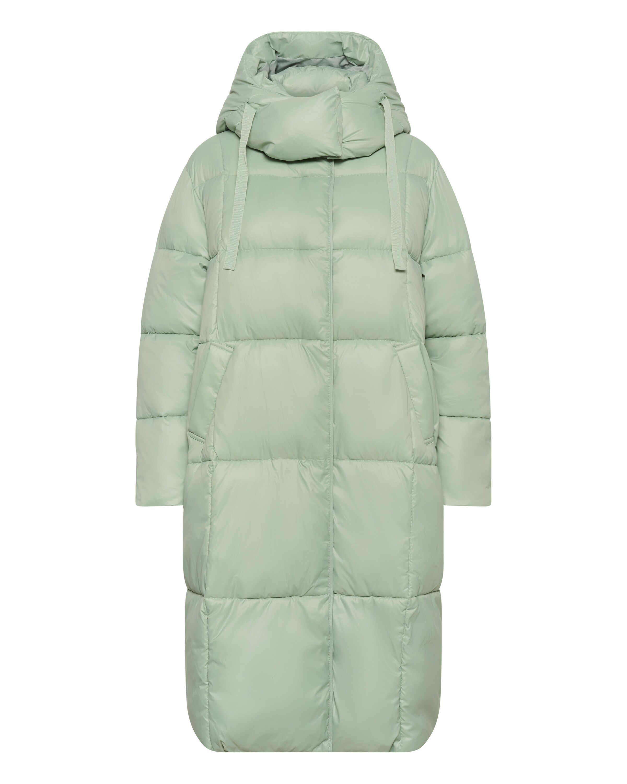 Manteau d’hiver 'Karia' Cream en vert : devant