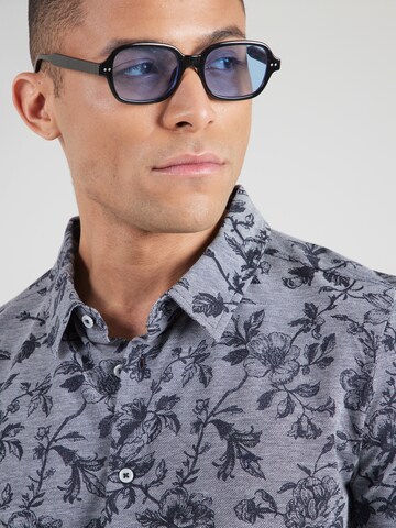 FYNCH-HATTON Regular Fit Hemd in Blau