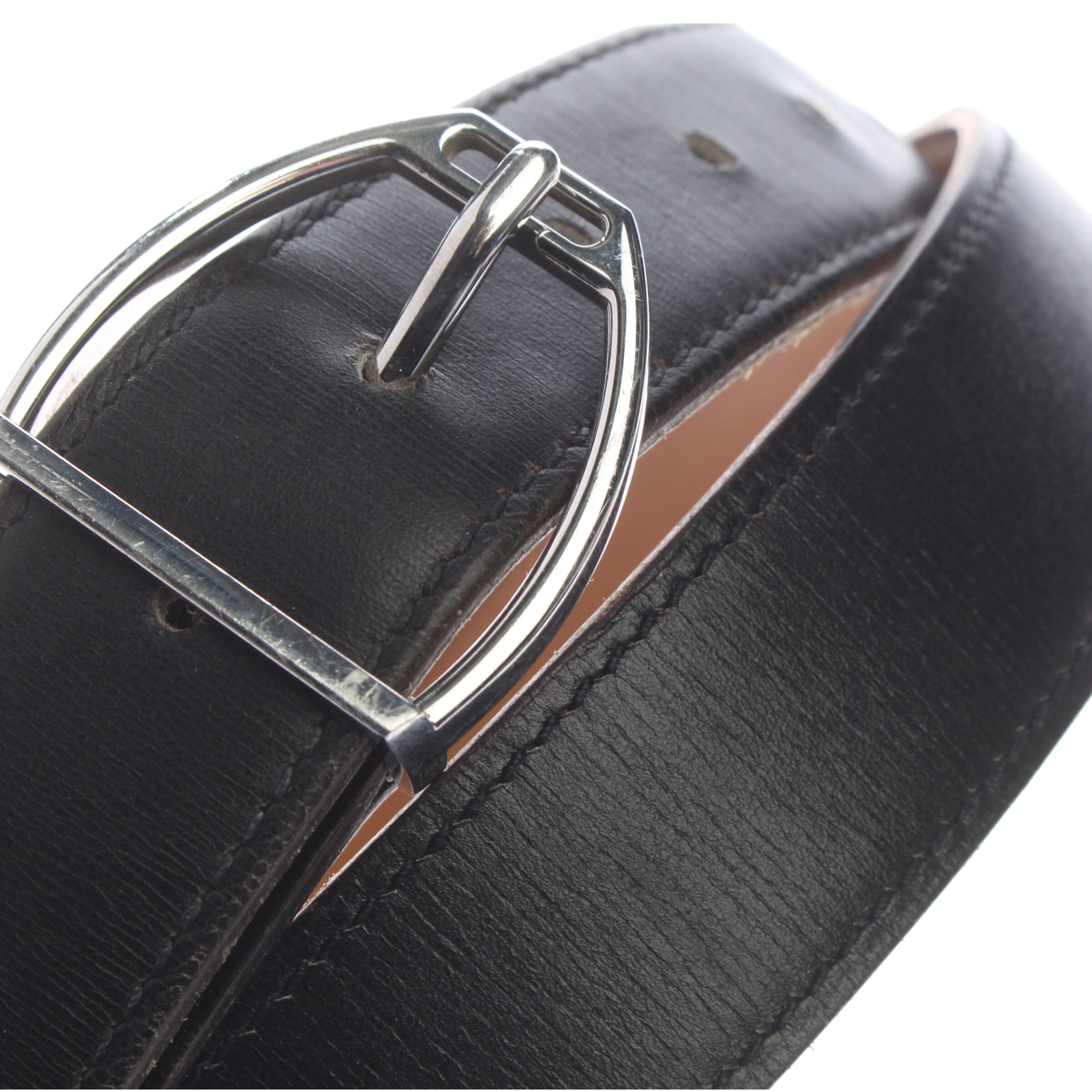 HERMÈS Belt & Suspenders in XL in Black